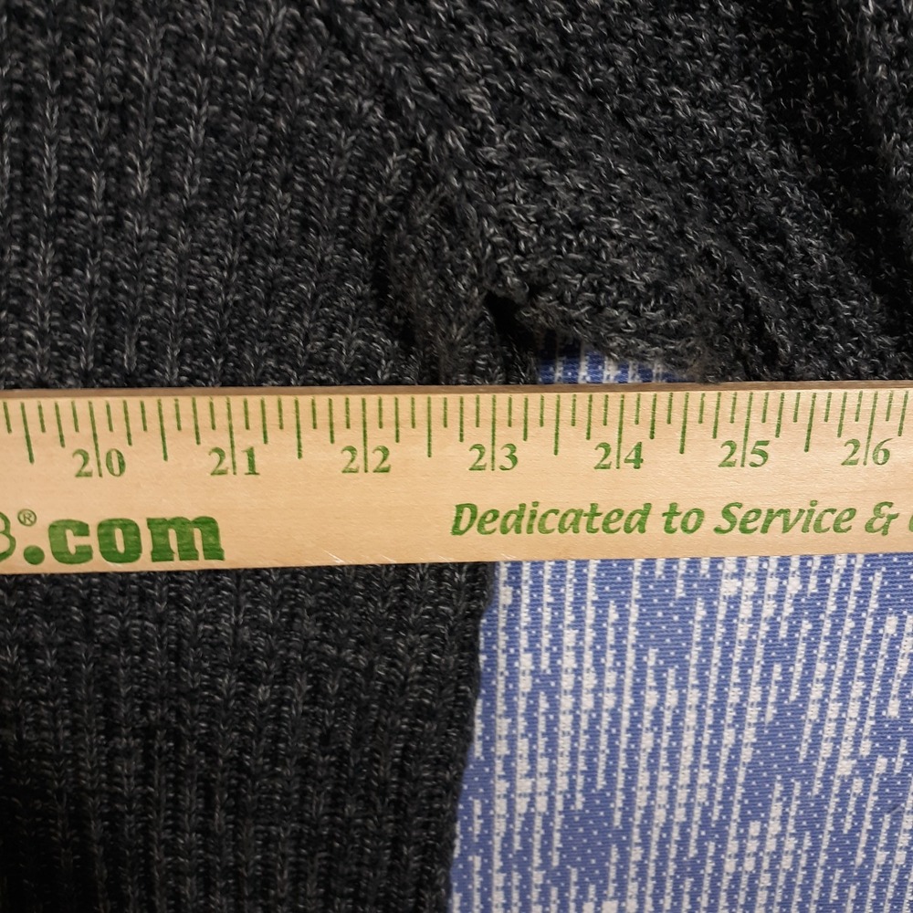 Tommy Bahama Sweater Mens Large Pullover Crew Neck Dark Gray Knit - Picture 6 of 10